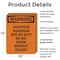 Signmission Livestock Guardian Dog On Duty OSHA Warning Sign, Plastic, 10in W x 14in L, 2PK OS-2PACK-WS-P-1014-V-13307 - alternate 7